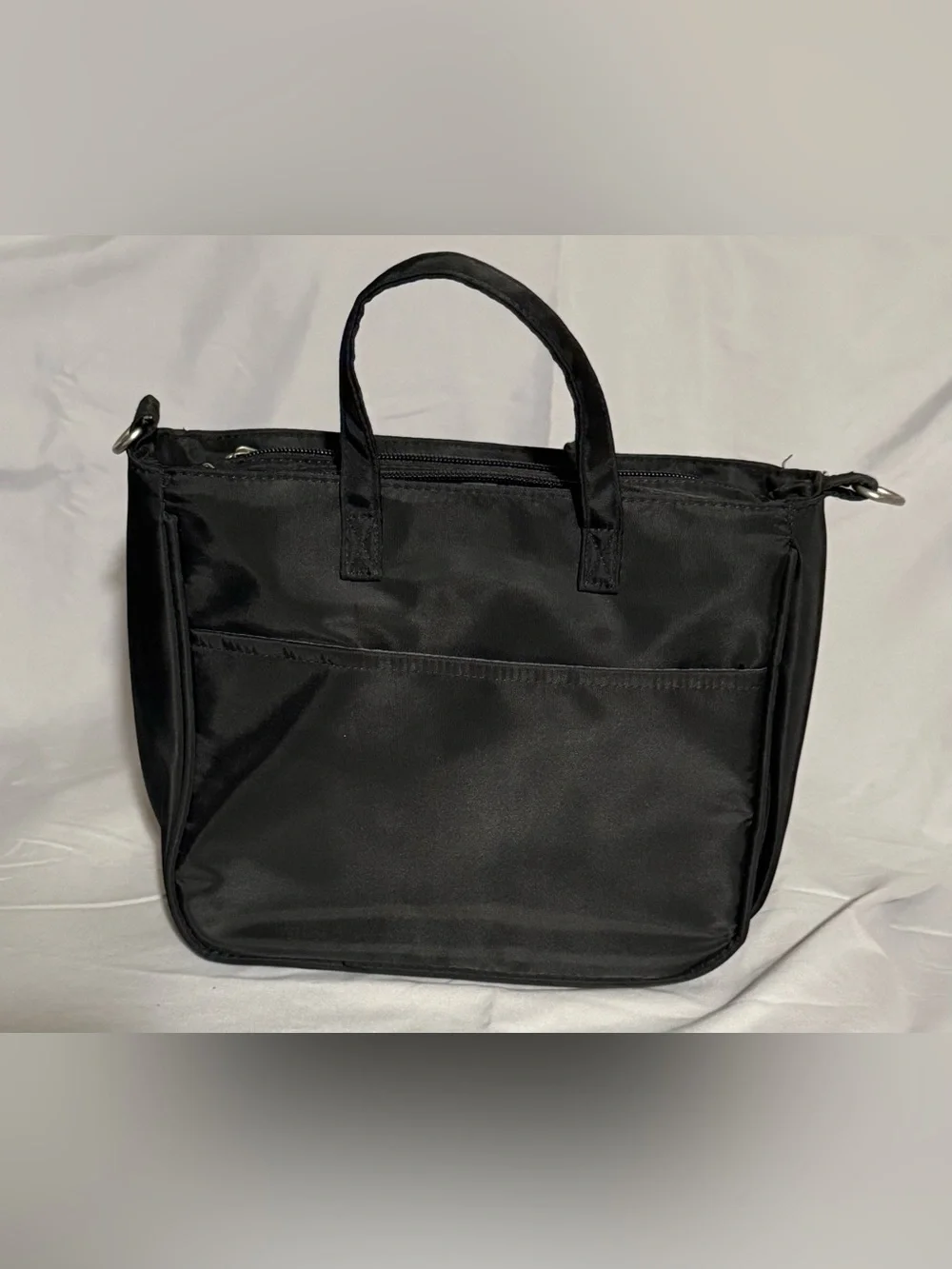 Black Women's Tote Bag with crossbody strap - Concealed Carry Purse NWOT